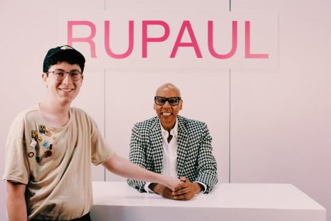 Evan Hecht and RuPaul at RuPauls Dragcon NYC