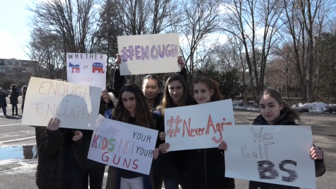Tenafly Students Show Their Support