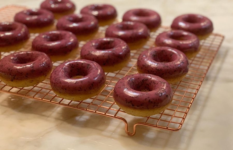 How to Make Earl Grey and Blueberry Donuts
