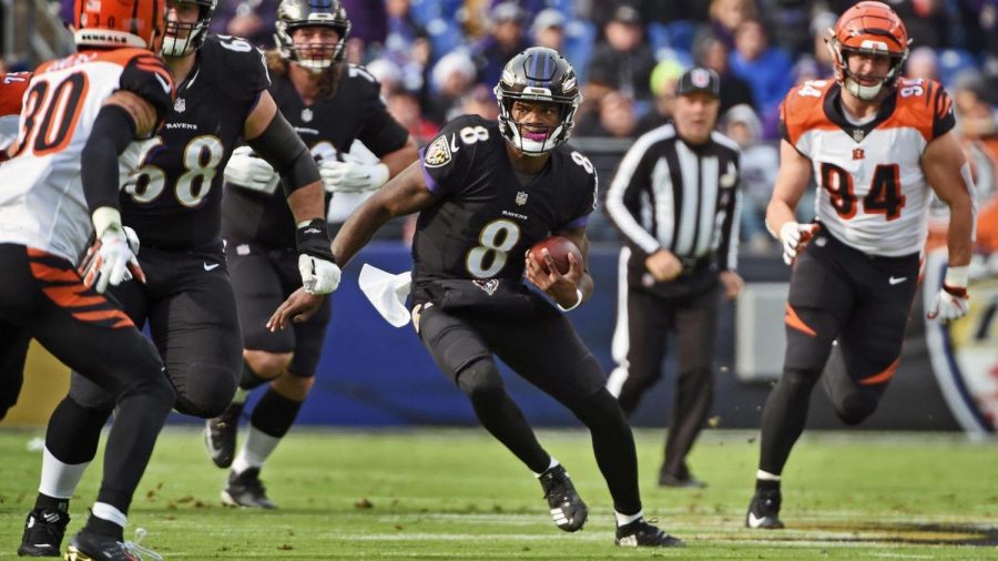 The Ravens Lamar Jackson

Photo credit: Capital Gazette