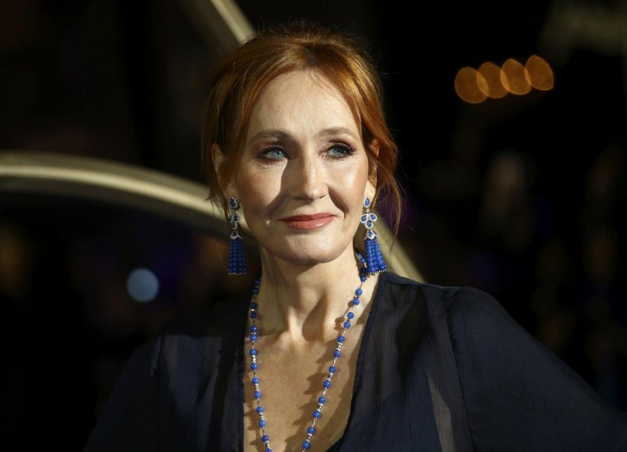 J.K. Rowling at a film premiere in London in 2018. Joel C Ryan / AP file