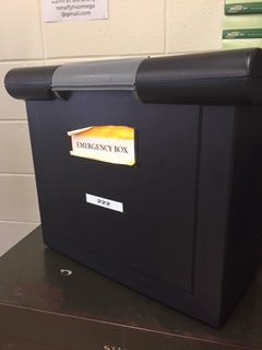 A black box in a THS classroom.