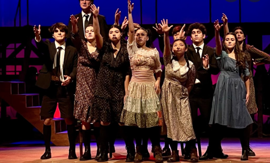 Picture from song Touch Me from the Tenafly High School Production of Spring Awakening