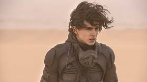 Timothée Chalamet as Paul in Dune.