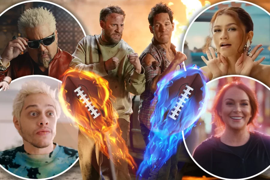 Guy+Fieri%2C+Pete+Davidson%2C+Lindsay+Lohan%2C+Zendaya+and+others+were+featured+in+the+Super+Bowl+ads