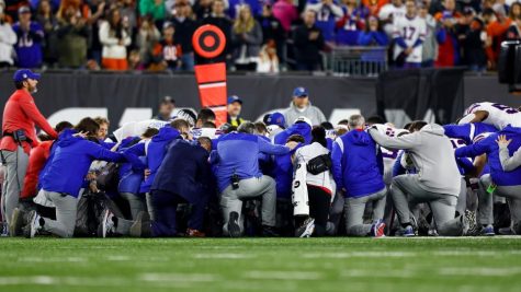 Damar Hamlin Collapses During NFL Bills vs. Bengals Matchup