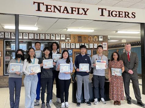 Eight THS Students Win Awards at Terra North Jersey STEM Fair (TNJSF)