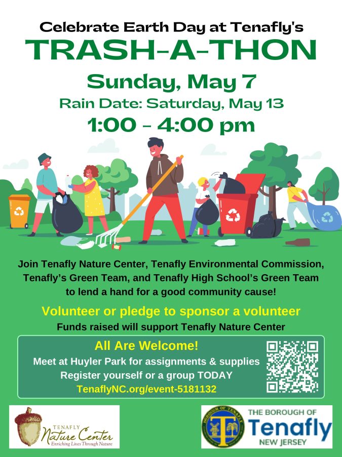 Tenafly’s Trash-A-Thon to Be Held on May 7th
