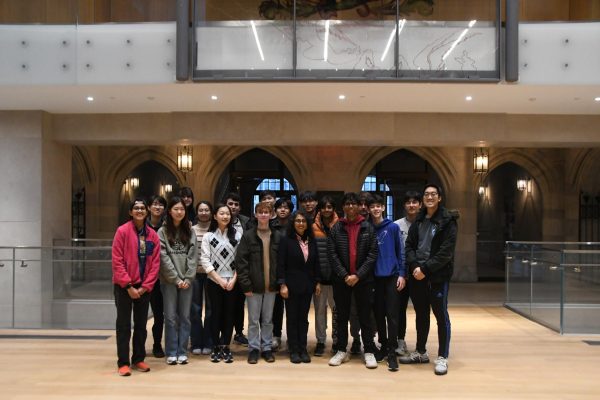 The THS Science Olympiad team at the Princeton University Invitationals