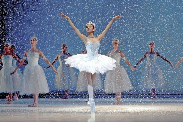 This is Yuan Yuan Tan performing the role of the Snow Queen in San Francisco Ballet’s Nutcracker.