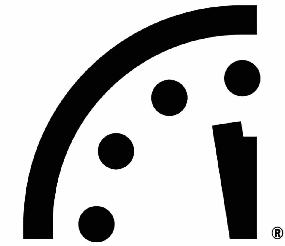 Doomsday Clock: 90 Seconds Till Midnight