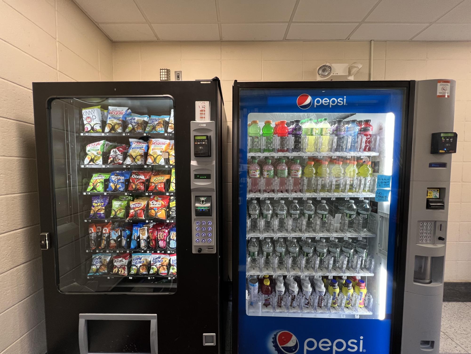 Administration Moves Vending Machines, Sparking Puzzlement