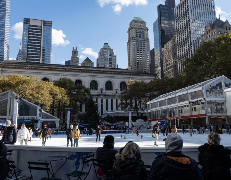 Winter Village at Bryant Park Opening