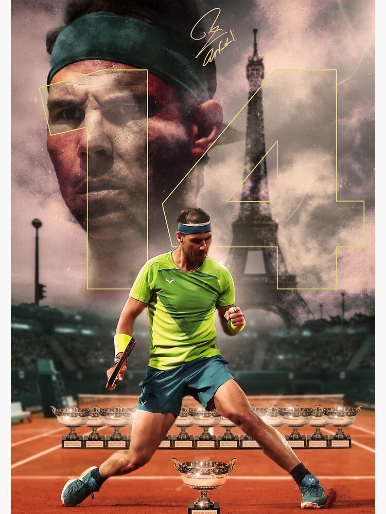 Rafa Nadal's most successful tournament was the French Open (Roland Garros), based in Paris, France, where he won 14 titles. 