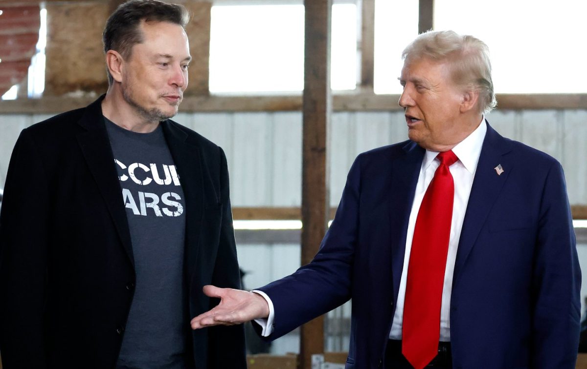 Elon Musk (left), and President Donald J. Trump (right), at one of their frequent meetings in Pennsylvania. 