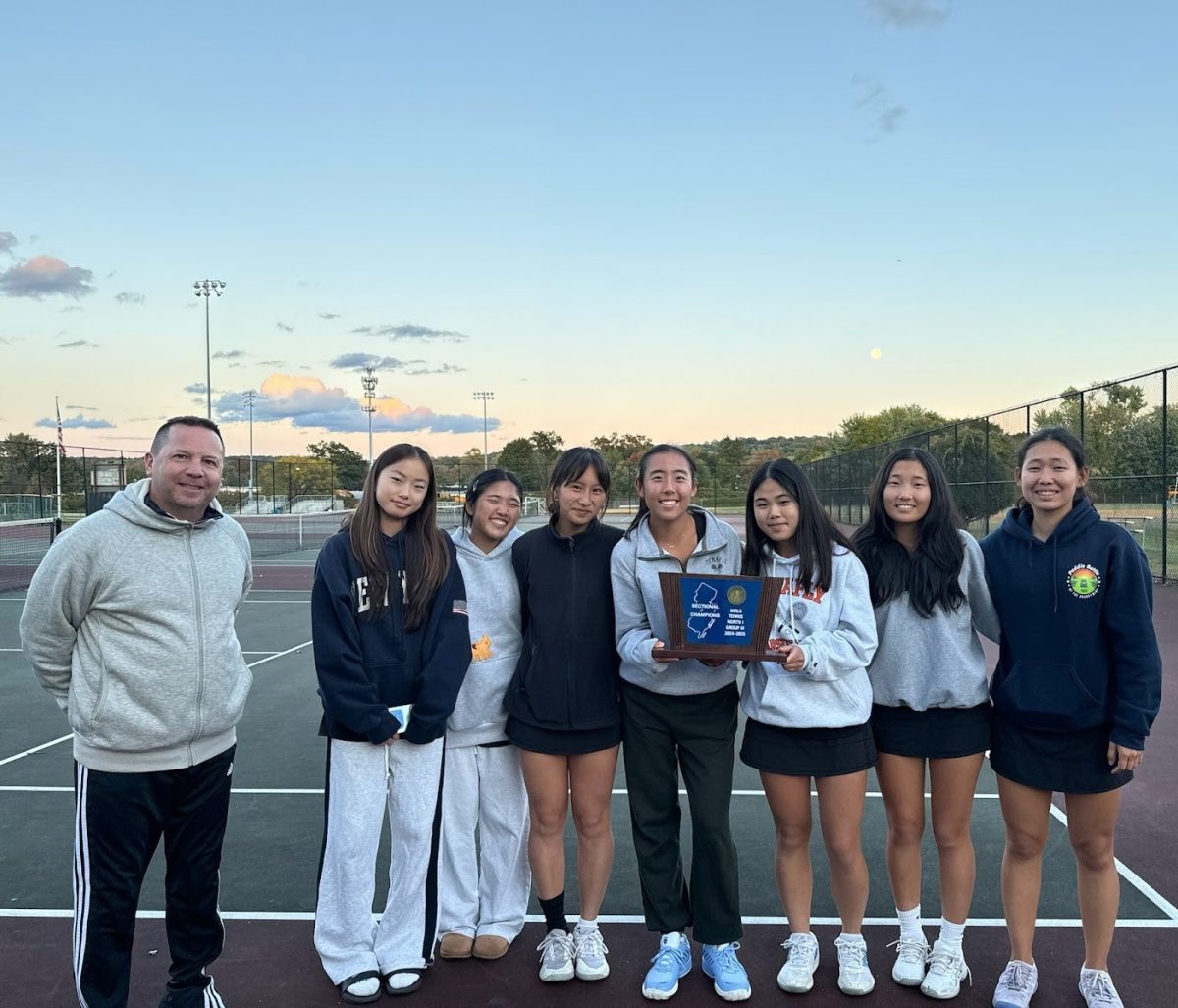 Tenafly Girls Tennis Team Crowned Sectional Champions