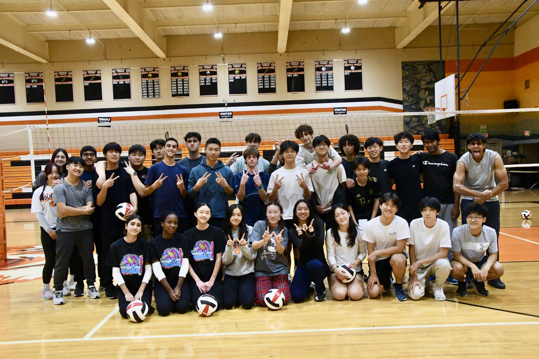 THS Students Take Part in 4v4 Volleyball Tournament