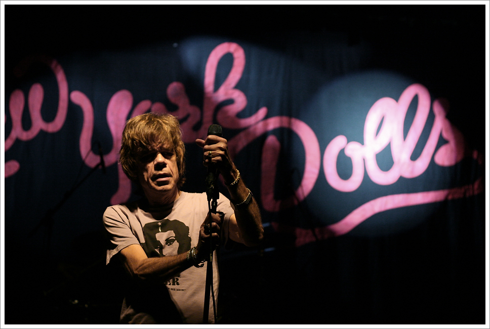 Presentación de la mítica banda New York Dolls en Buenos Aires. Teatro Flores