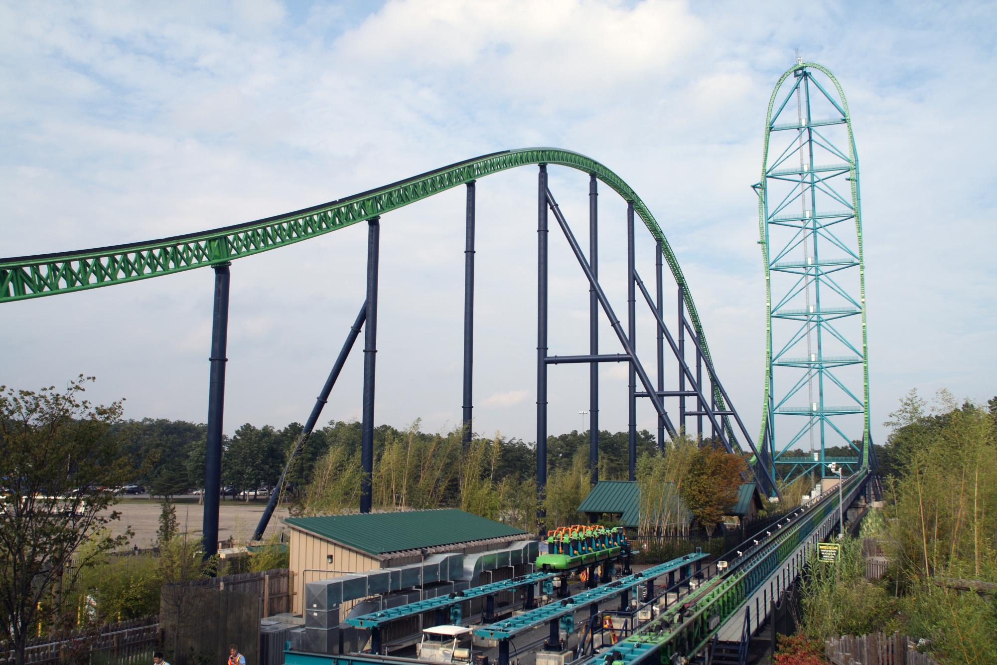 Six Flags Demolishes Tallest Roller Coaster in the World