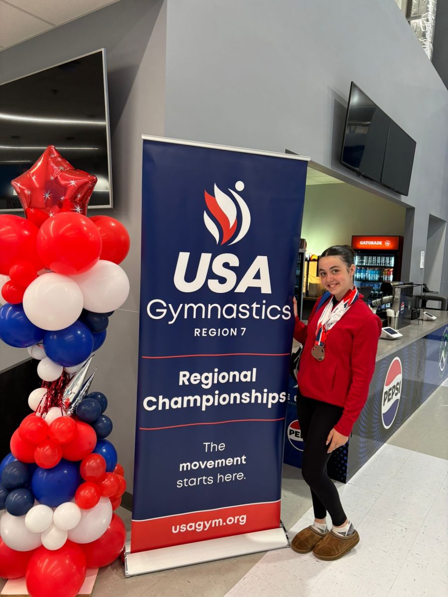 Gili at the regional competition at Penn State University