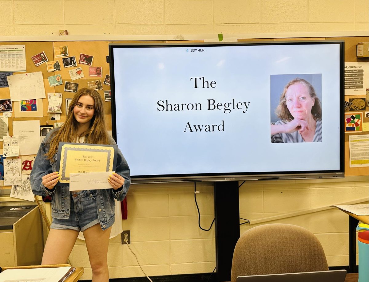 Orli Rosenstein Honored with Sharon Begley Award