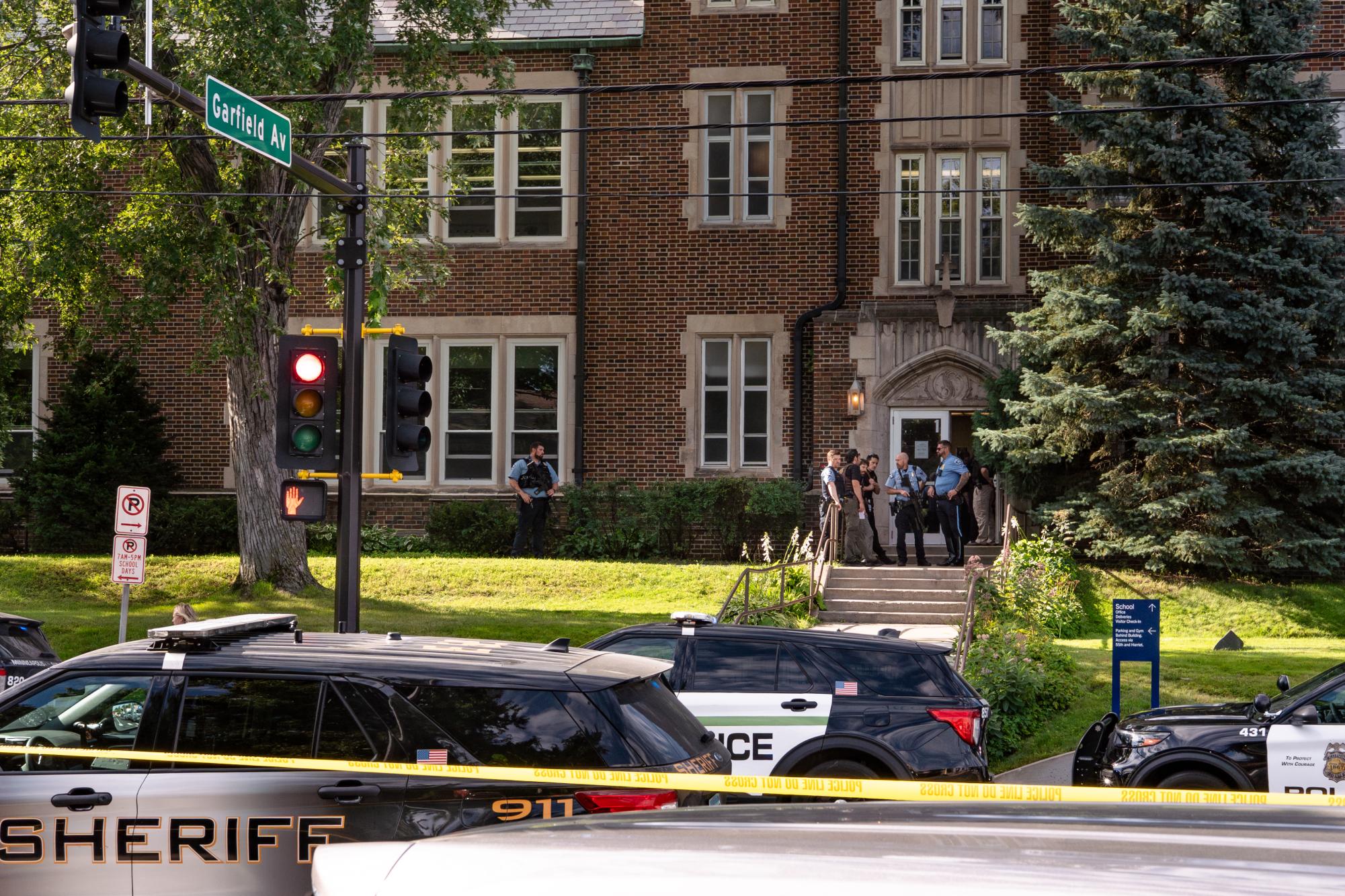 Minneapolis Grieves from the Annunciation Catholic School Shooting