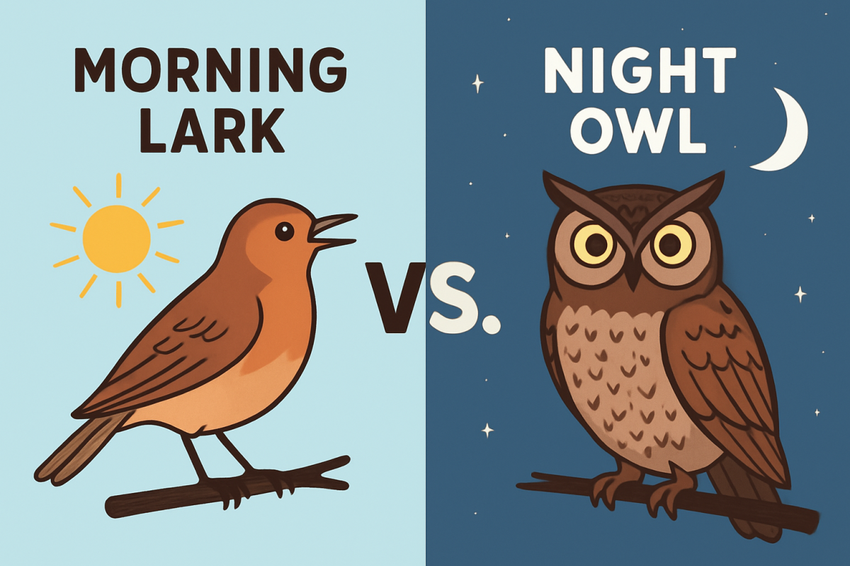 What’s the Difference? Morning Lark and Night Owl