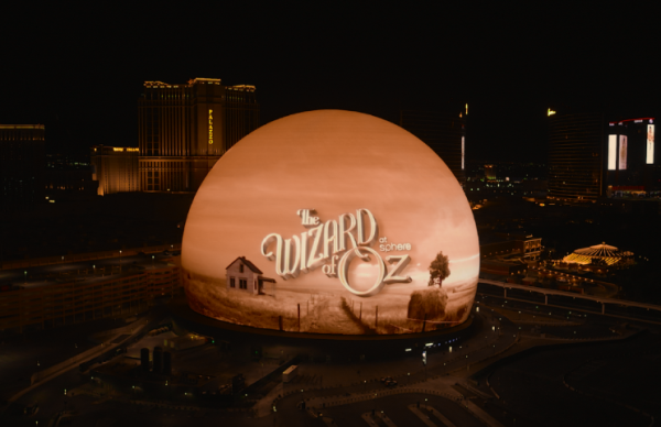 Photo from https://variety.com/2025/film/news/wizard-of-oz-sphere-ai-google-cloud-1236363959/