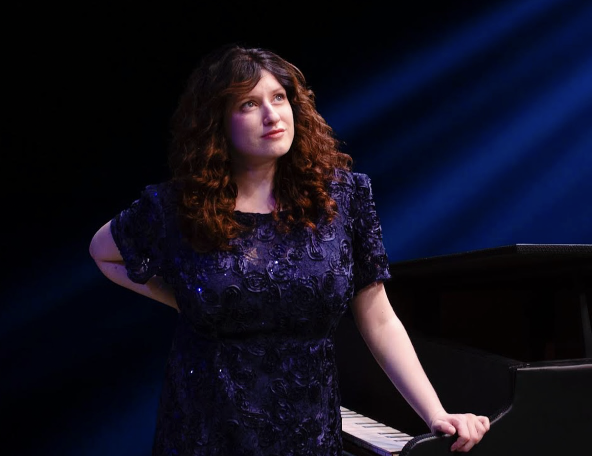 Hadar Baron on the Beautiful: The Carole King Musical set, posted on her instagram