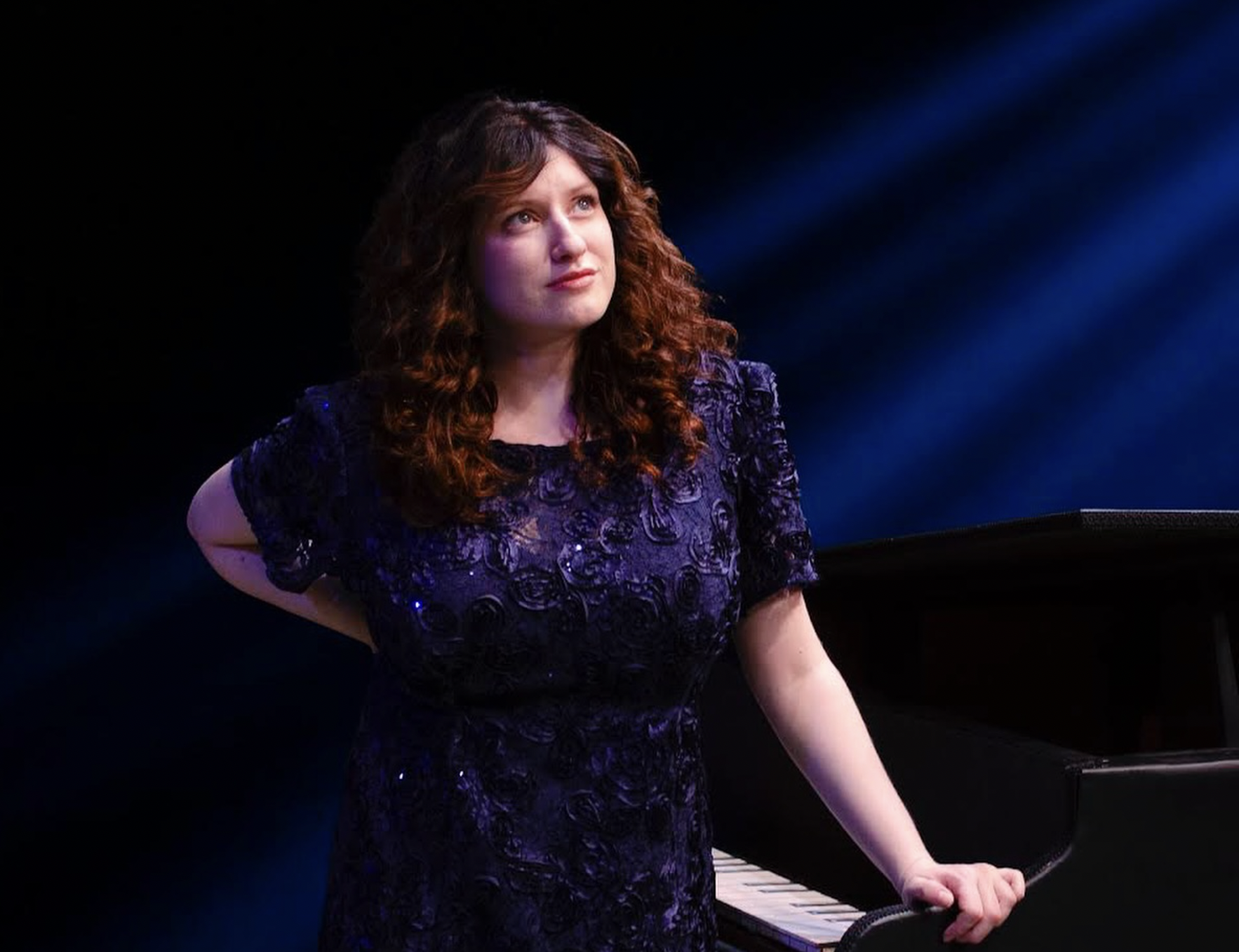 Hadar Baron on the Beautiful: The Carole King Musical set, posted on her instagram