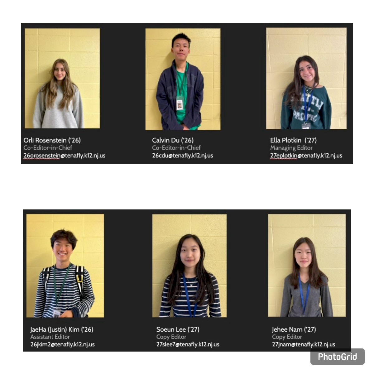 Six New Editors Selected to Lead The Echo