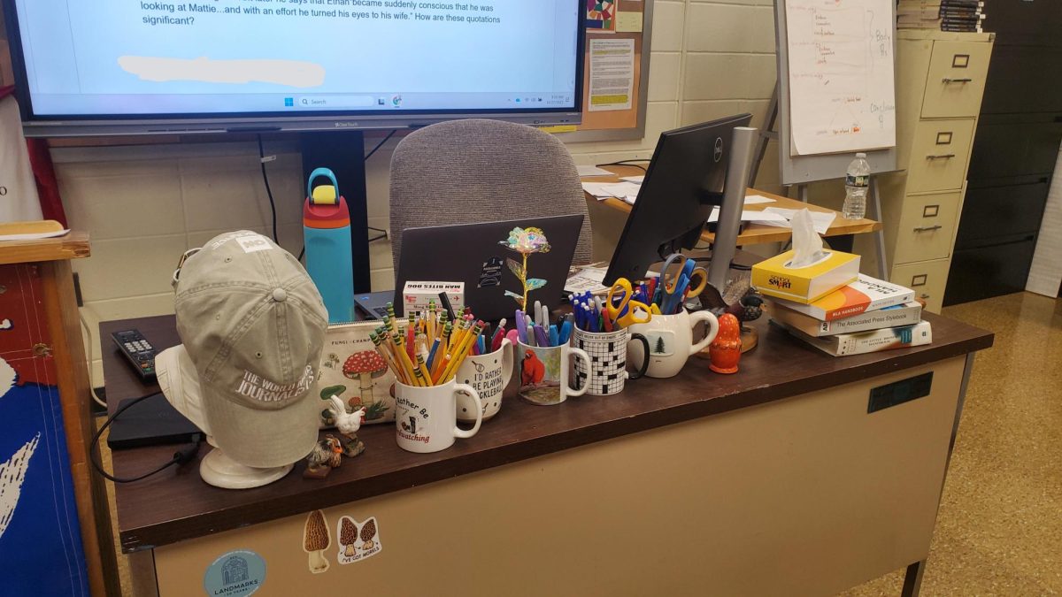 Mr. Whitehead's desk