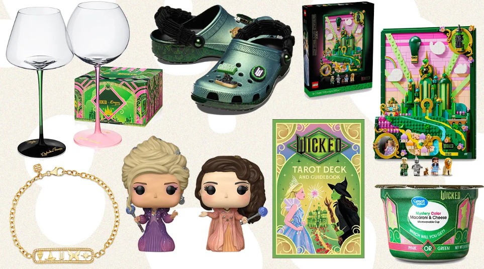 Photo from https://www.hollywoodreporter.com/lifestyle/shopping/wicked-movie-fashion-home-beauty-products-collectibles-1235992642/