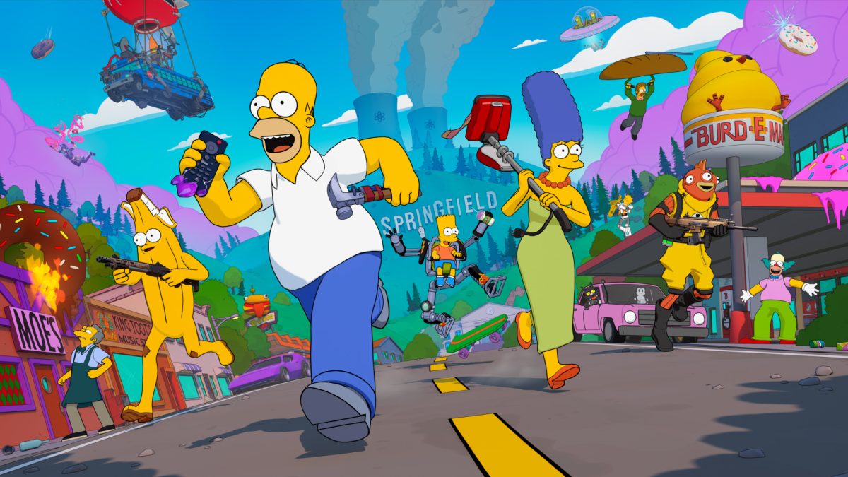 Are The Simpsons and Fortnite a Good Mix?