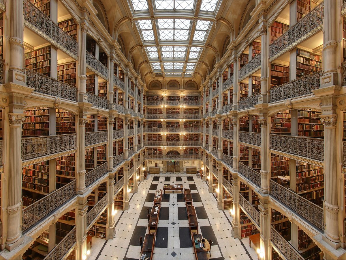 Courtesy of Wikimedia Commons: https://commons.wikimedia.org/wiki/File:George-peabody-library.jpg 