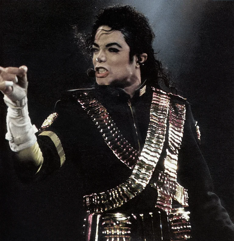 Michael Jackson performing in Buenos Aires