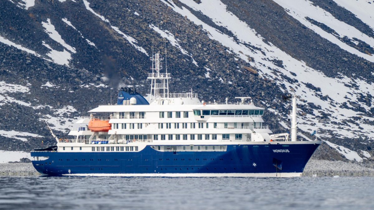 The MV Hondius, where the Andes strain of the hantavirus began to gain attention.